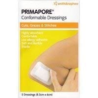 3* Primapore Dressing 8 3X6cm 5