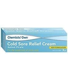 3* Chemists' Own Cold Sore Relief Cream 5G