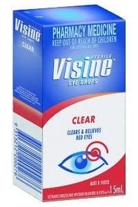 3* Visine Eye Drops 0 05 15ml