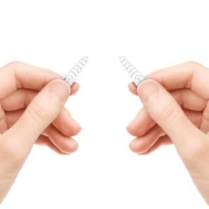 Dental Floss GO2 Dentagenie Gripper Smooth Floss - 60 Flosstrips with Grips - Image 5