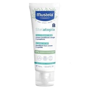 Mustela Stelatopia Emollient Face Cream - For Eczema - Prone Skin - 40ml