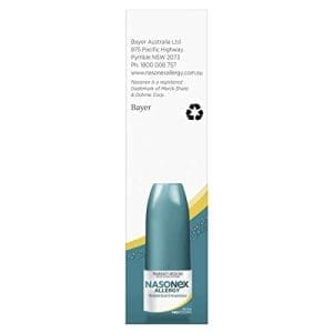 Nasonex Allergy Nasal Spray Twin Pack 2 X 140 Metered Sprays - Image 6
