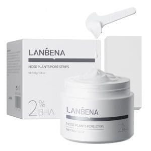 Lanbena Blackhead Remover Nose Plants Pore Strips Deep Cleansing Peel Off Mask - Image 2