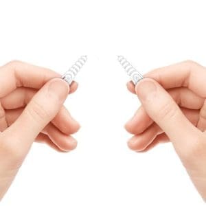 Dental Floss GO2 Dentagenie Gripper Fine Floss - 60 Flosstrips with Grips - Image 4