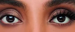 Eylure London Luxe Velvet Noir Eyelashes After Dark Matte Black Fibres - Image 4