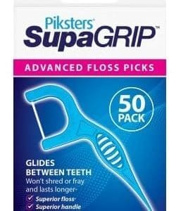 Piksters Supagrip Floss Picks 50 Pack - Image 2