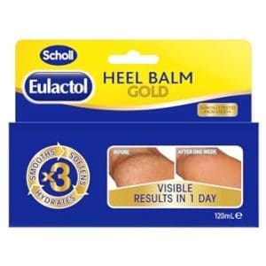 Scholl Eulactol Footcare Cracked Heel Balm Gold 120ml