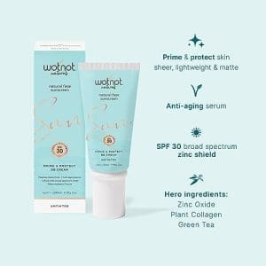 Wotnot Natural Face Sunscreen Untinted Bb Cream SPF 30 60G Multicolor Wtcsunfac - Image 3