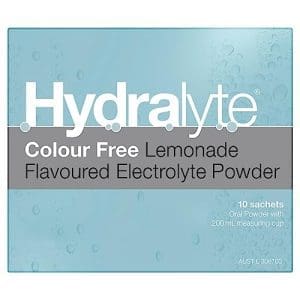 Hydralyte Electrolyte Powder Colourfree Lemonade Flavoured 10 Pack - Image 10