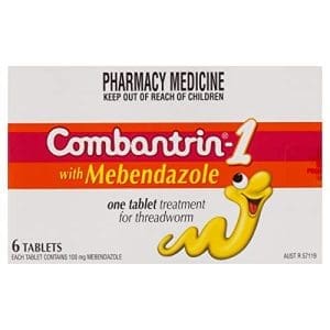 Combantrin - 1 With Mebendazole 6 Tablets - Image 3