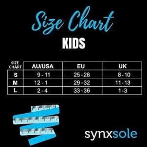 Synxsole Shoe Insoles For Kids As Seen On Shark Tank - Plantar Fasciitis Arch Support Shoe Inserts For Kids Gentle Support Stability - Small Size 9 - 11 - Image 6