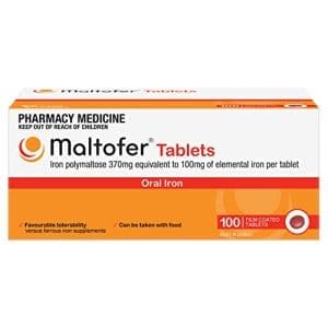 Maltofer Iron 100mg 100 Tablets - Image 9