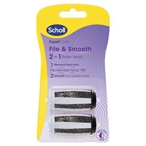 Scholl File And Smooth 2 - In - 1 Roller Head Refill Replacement Heads For Soft Smooth Feet - Image 5