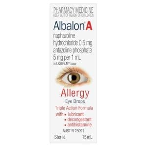Albalon A Allergy Eye Drops 15ml - Image 5