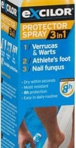 Excilor 3 - In - 1 Protector Spray - Anti - Fungal Nail Treatment - Water Resistant - Nail Fungus Treatment And Warts Treatment For External Use Only 100ml
