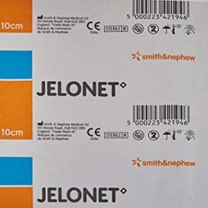 Jelonet Non Medicated Sterile Paraffin Gauze Wound Dressings 10 cm X 10 cm Size Pack Of 10 - Image 4