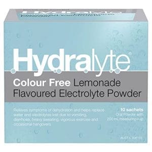 Hydralyte Electrolyte Powder Colourfree Lemonade Flavoured 10 Pack - Image 3