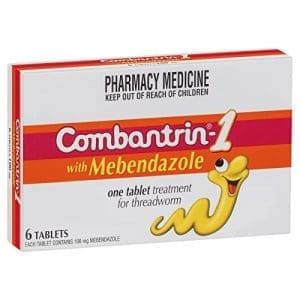 Combantrin - 1 With Mebendazole 6 Tablets