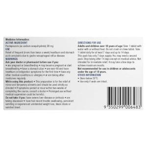 Chemists' Own Pantoprazole H Burn Rlf 20mg 7Tab - Image 4