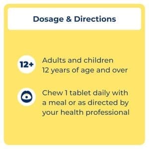 Ostelin Calcium & Vitamin D Chewable - D3 For Bone Health + Immune Support 60 Tablets - Image 7