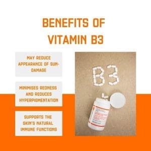 SolarcareB3 High Dose Vitamin B3 Niacinamide Tablets 500mg - Image 5