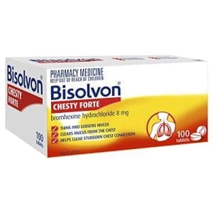 Bisolvon Chesty Forte 100 Tablets - Image 2