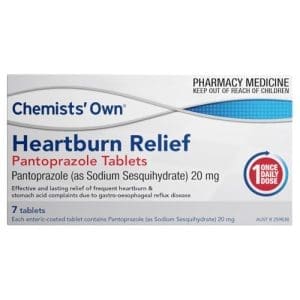 Chemists' Own Pantoprazole H Burn Rlf 20mg 7Tab - Image 3