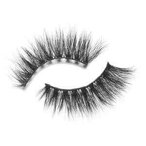 Eylure London Luxe Velvet Noir Eyelashes After Dark Matte Black Fibres - Image 3