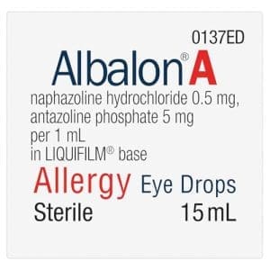 Albalon A Allergy Eye Drops 15ml - Image 7