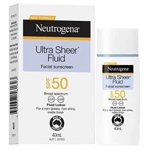 Neutrogena Ultra Sheer Face Fluid SPF50 40ml - Image 8