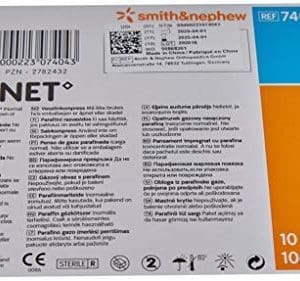 Jelonet Non Medicated Sterile Paraffin Gauze Wound Dressings 10 cm X 10 cm Size Pack Of 10 - Image 3