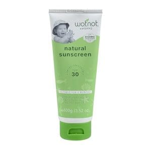 Wotnot Baby Natural Sunscreen SPF 30 100 Grams