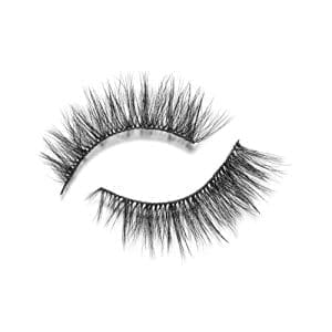 Eylure London Luxe Velvet Noir Eyelashes Nightfall Matte Black Fibres - Image 3