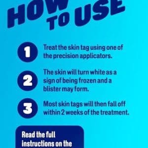 Scholl Freeze Away Skin Tag Remover - Cryogenic Skin Tag Removal Solution Safe For In - Home Application Clinically Proven To Remove Skin Tags In As Little As One Treatment 12 Treatments In Box - Image 8