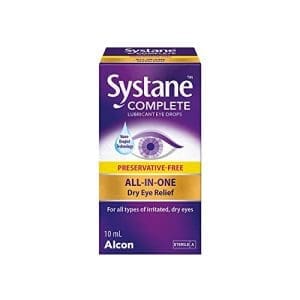 Systane Complete Lubricant Eye Drops Preservative Free 10ml - Image 3