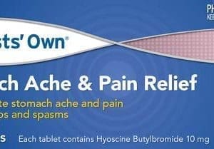 Chemists' Own Stomach Ache Pain Relief 10mg 20 Tablets - Image 1