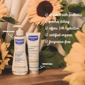 Mustela Stelatopia Lipid - Replenishing Cream - For Eczema - Prone Skin - 300ml - Image 3