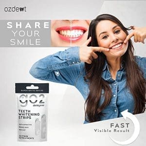 Dentagenie Professional Teeth Whitening Strips Only 30 Minutes A Day For Tooth Whitening Perfection Strong 6 Hydrogen Peroxide Gel For Whiter Teeth 28 Moldable Upper And Lower No Slip White Strips - Image 6