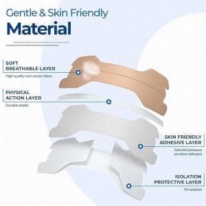 COSMOLAB Nasal Strips 30Pcs Large Clear - Image 3