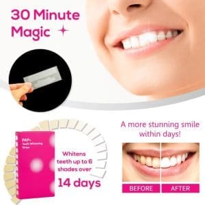 COSMOLAB Pap Teeth Whitening Strips 112 Strips - Image 5