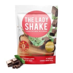 The Lady Shake Choc Mint Flavour 840G