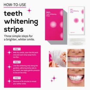 COSMOLAB Pap Teeth Whitening Strips 112 Strips - Image 7