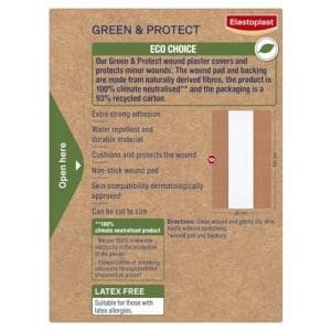 Elastoplast Dressing Green And Protect Extra Strong Adhesion Dressing 1 M X 6 cm Size Beige - Image 4
