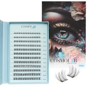 COSMOLAB Duchess Pop-On Lashes- DIY Pre-Glued Extension Clusters