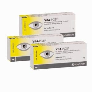 3* Vita Pos Vitamin A Eye Ointment 5G