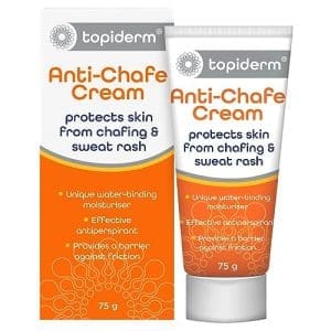 Topiderm - Anti - Chafe Chafing Cream Protecting From Chafing And Sweat Rash From Running Cycling Friction Prevention Soothing Barrier Cream 75G Tube - Image 1
