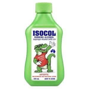 Isocol Rubbing Alcohol 345ml - Image 1