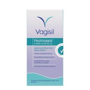 Vagisil Prohydrate Internal Hydrating Gel Long Lasting Relief From Vaginal Dryness Daily For Comfortable Intimacy With Hyaluronic Acid Hormone Perfume Free 6 Pre - Filled Applicators Of 5G Each