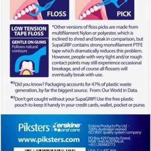 Piksters Supagrip Floss Picks 50 Pack - Image 4