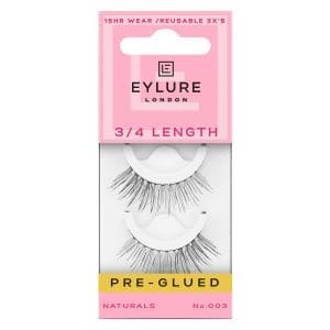 Eylure London Pre Glued Eyelashes, Accent 003